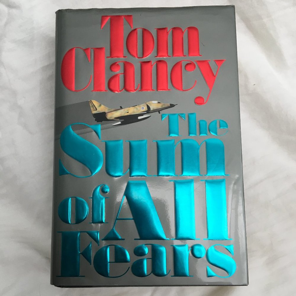 Tom Clancy The Sum of All Fears Hardback Book